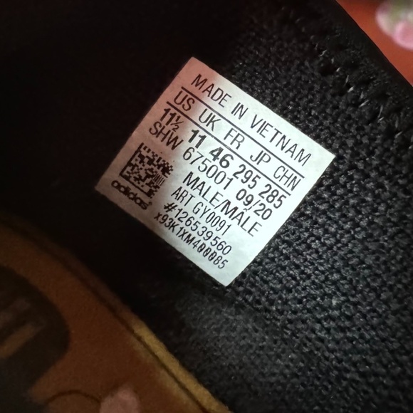 ADIDAS x Pharrell NMD Hu Human Race Yellow Sneakers Men's Size 11.5 - Picture 4 of 12